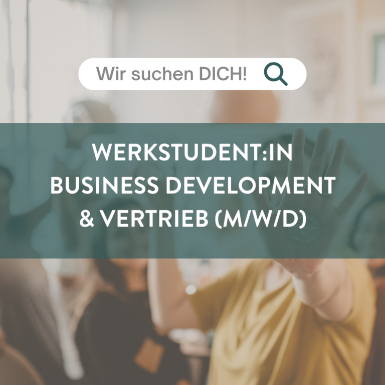 Werkstudent:in Business Development & Vertrieb (m/w/d)