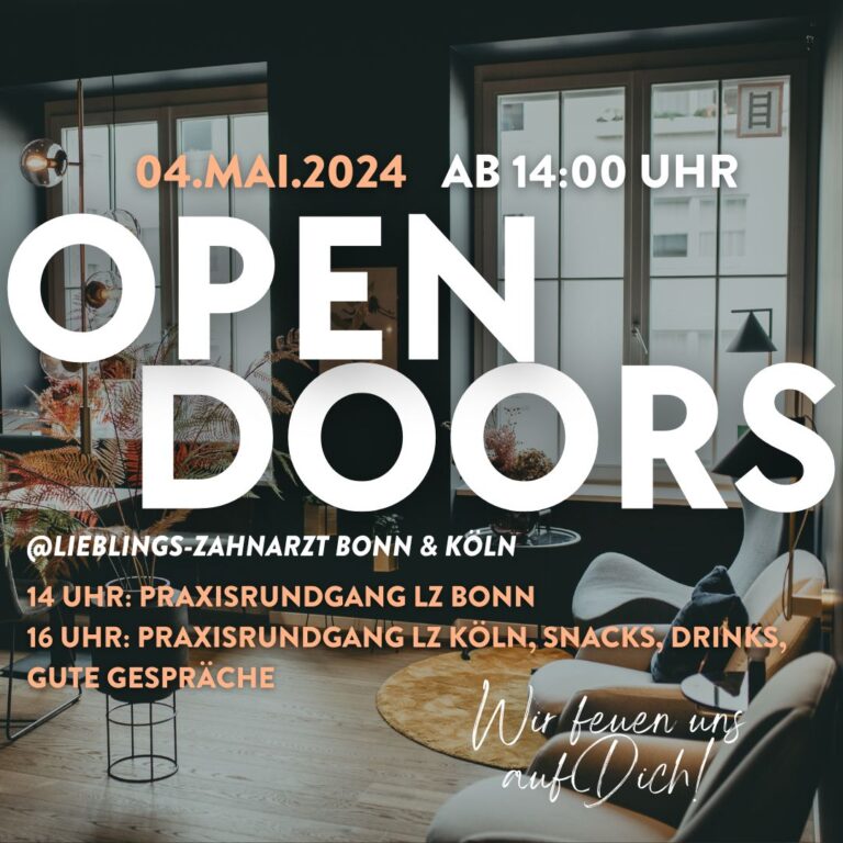 Open Doors @ Lieblings-Zahnarzt Köln & Bonn